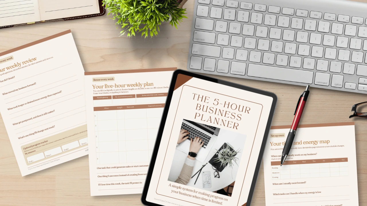 The 5-Hour Business Planner